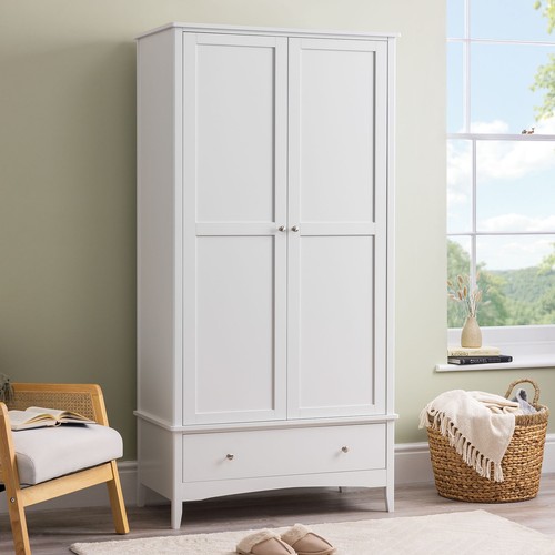 Double wardrobe with drawer - double,