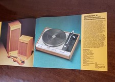 Metrosound brochure Thorens TD125 TD160 TD165 Turntables & Ortofon Cartridges