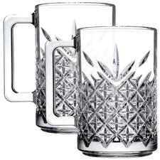 Glass Mugs Cups 315ml Coffee