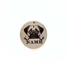 Personalised Round Keyring