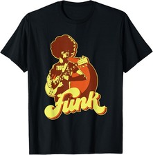 70s Funk Afro Guitarist Shirt