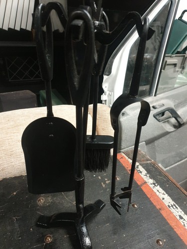 Black piece fireplace - 5,