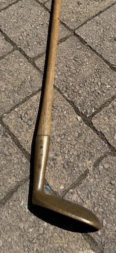 Antique hickory shaft brass - hickory,