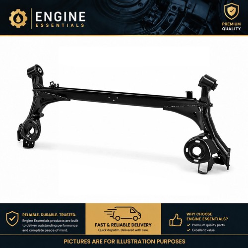 New rear axle subframe - axle, beam