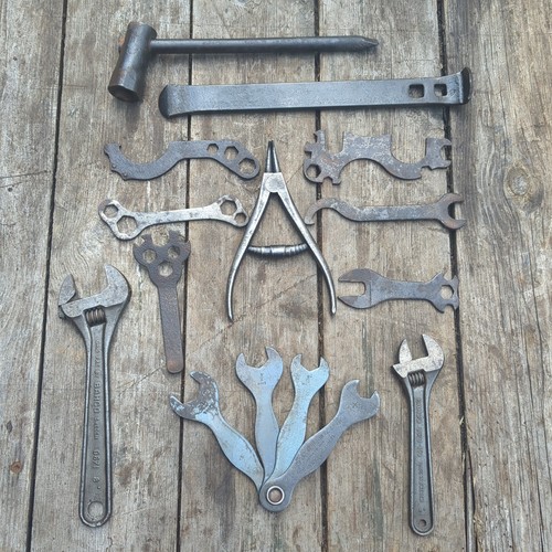Vintage spanners auto tools - spanners,