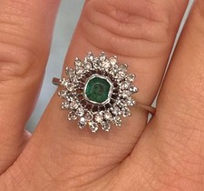 Antique 18K White Gold