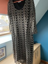 Black And Gold Cocktail Dress