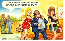 POSTCARD BAMFORTH COMIC Series