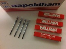 VAUXHALL VECTRA ZAFIRA ASTRA 2.0 2.2 Di DTi DIESEL 1998-01 4x GLOW HEATER PLUGS