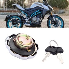 1 Set Universal Aluminum Alloy Motorcycle Parts Gas Fuel Tank Cap Cover Locking