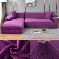 Velvet Sofa Cover Elastic