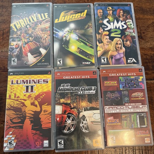 Sony psp games lot cib - 6,