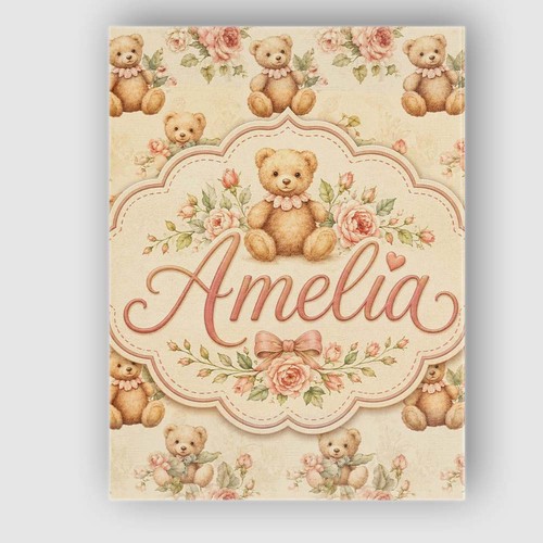 Canvas wall art - canvas, name