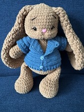 Big ear bunny - big, crochet