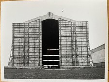 Tiger Moth outside Cardington Shed large original photo