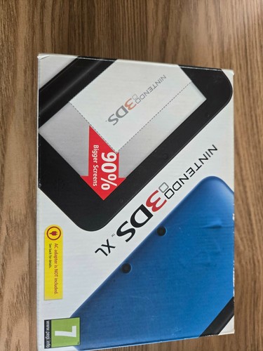 Blue and black nintendo 3ds - black,