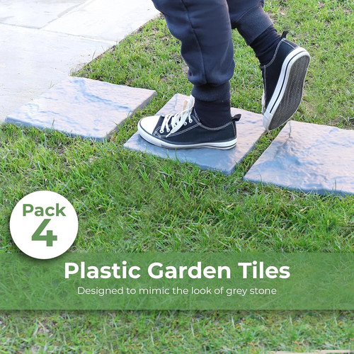 Plastic patio stepping - patio,
