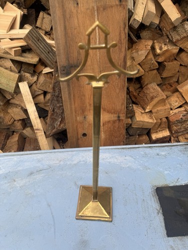 Vintage brass fire - brass,