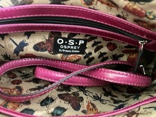 Osprey Pink  ladies hand Bag by  Graeme Ellisdon.