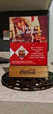 NEW - COCA COLA TABLE TOP CHALKBOARD/BLACKBOARD 