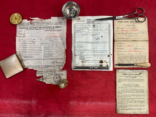Military ephemera relating - relating, to