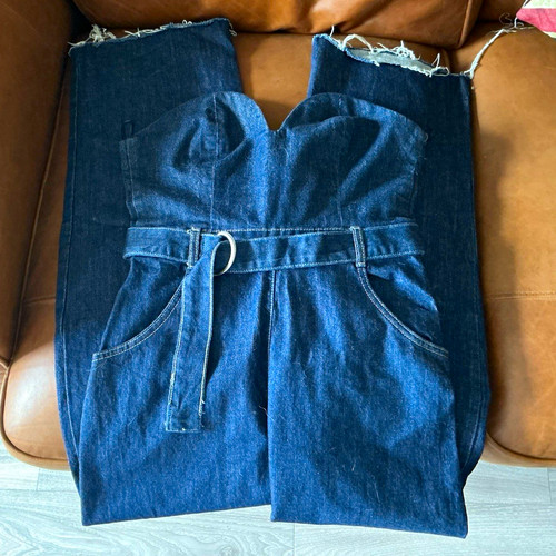 Zara women blue denim - zara,