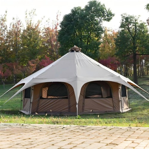 4x9 2ft canvas bell tent - canvas,