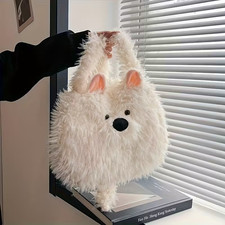 Cute Samoyed Dog Puppy Crossbody Bag