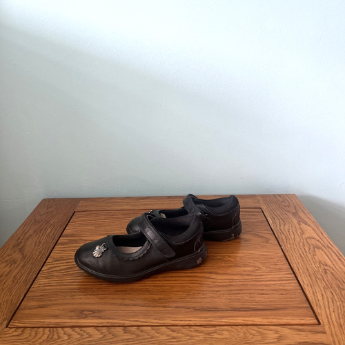 Clarks girls black - black, leather