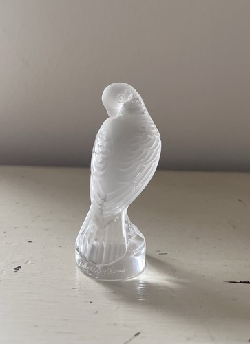 Lalique france crystal dove - crystal,