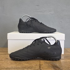Adidas Trainers Mens UK 7 Size Black Goletto VII TF Astro Turf Football Shoes
