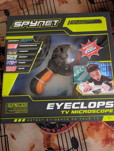 Spynet eyeclops microscope - eyeclops, tv