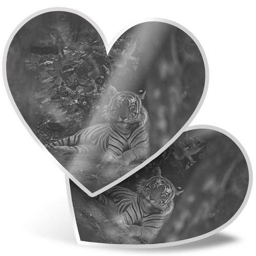 Heart stickers bw - heart,