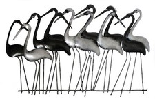 Flamingos pink silver - pink, or