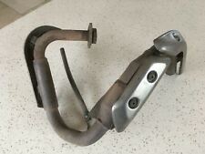 987 Yamaha WR125 Front Exhaust Header Manifold Downpipe Pipe and Guards 22B