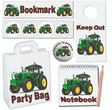 Tractor Party Bags Fillers Favours Goody Birthday Kids Boys Girls