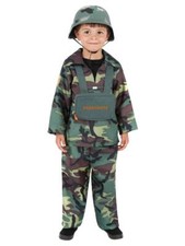 Child Boy's Army Solider Fancy