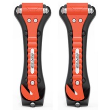 GADLANE 2x Emergency Safety Hammer Car Seatbelt Cutter Tool Window Glass Breaker