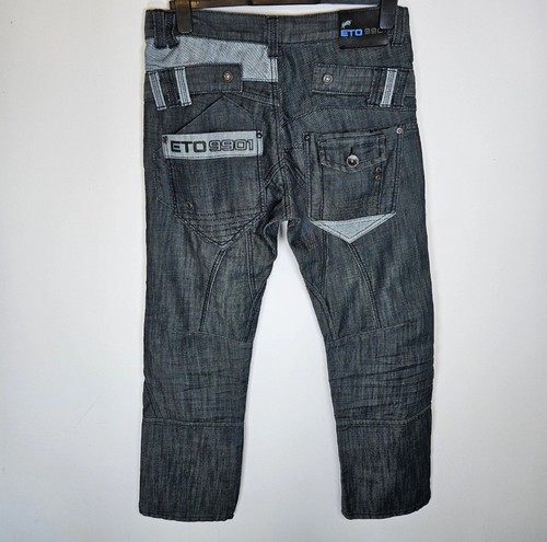 Eto 9901 men combat jeans - eto,