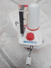 Royal Special Yarn Wool Cone Ball Winder Red With Cone and Instructions 