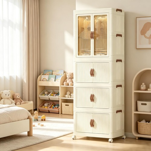 Tier kids wardrobe portable - wardrobe,