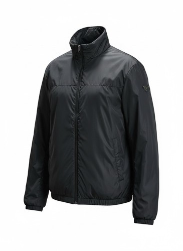 Prada mens black jacket nylon - prada,