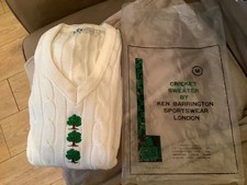 80s Vintage Cricket Cable Knit