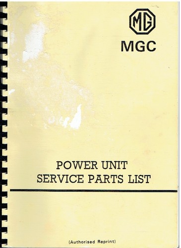 Mgc roadster gt coupe - mgc,