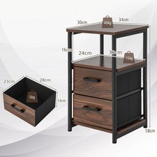 Industrial Bedroom Nightstand