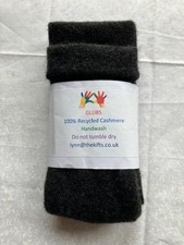 GIFT/LGE/STORMZY/100% Used X Long cashmere fingerless gloves/wrist warmer/Adult