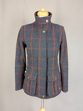 Joules Size 12 Navy Blue Check