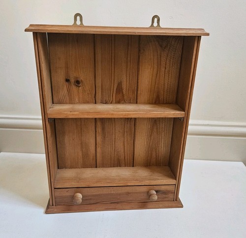Vintage wooden wall mounted - wooden,