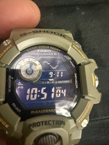 Casio shock rangeman - g-shock,