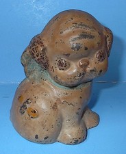 VINTAGE HUBLEY CAST IRON PUPPY